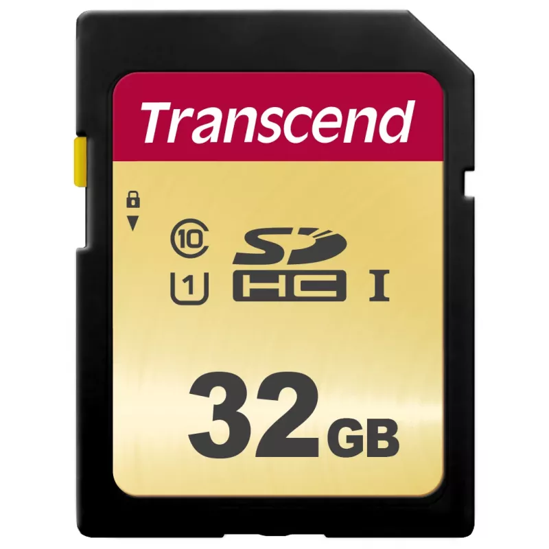 Flash atminties kortelė Transcend 64GB SDXC UHS-I 500S