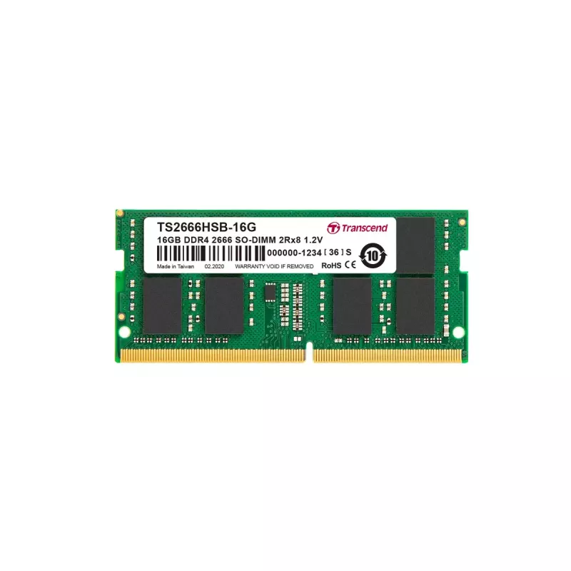 Transcend DDR4-2666 SO-DIMM 16GB atmintis nešiojamam kompiuteriui