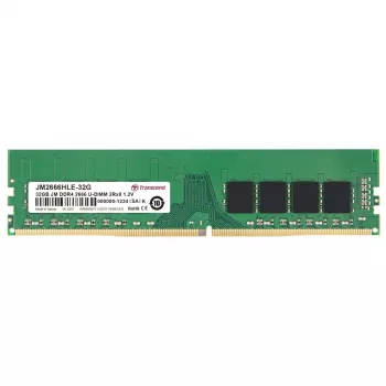 TRANSCEND 32GB JetRam DDR4 2666MHz U-DIMM 2rx8 1.2V