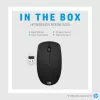 HP Wireless Mouse X200, Ambidextrinė, Optinė, RF belaidė, 1600 DPI, Juoda