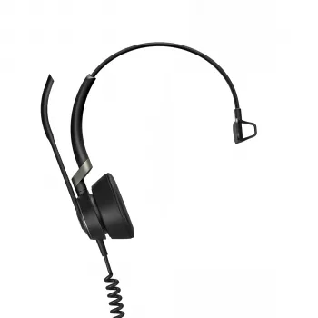 Jabra Engage 50 Mono, laidinė ausinė, biurui / skambučių centrui, 20–20000 Hz, 61 g, juoda