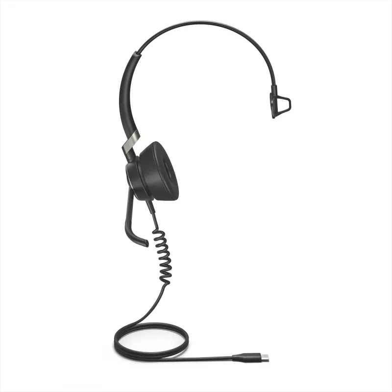 Jabra Engage 50 Mono, laidinė ausinė, biurui / skambučių centrui, 20–20000 Hz, 61 g, juoda