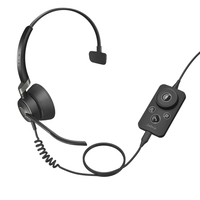 Jabra Engage 50 Mono, laidinė ausinė, biurui / skambučių centrui, 20–20000 Hz, 61 g, juoda