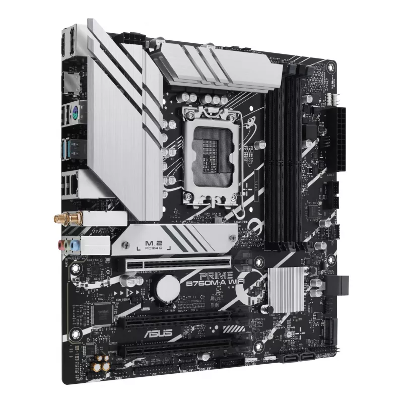 ASUS PRIME B760M-A WIFI pagrindinė plokštė Intel B760 LGA 1700 micro ATX