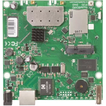 Mikrotik RB912UAG-2HPND pagrindinė plokštė su vieno dažnio 2,4 GHz Wi-Fi 4