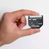 Išmanusis jungiklis Shelly WAVE 2PM Black (Shelly) – belaidis Z-Wave, 16 A, 110–240 V, 868,4 MHz