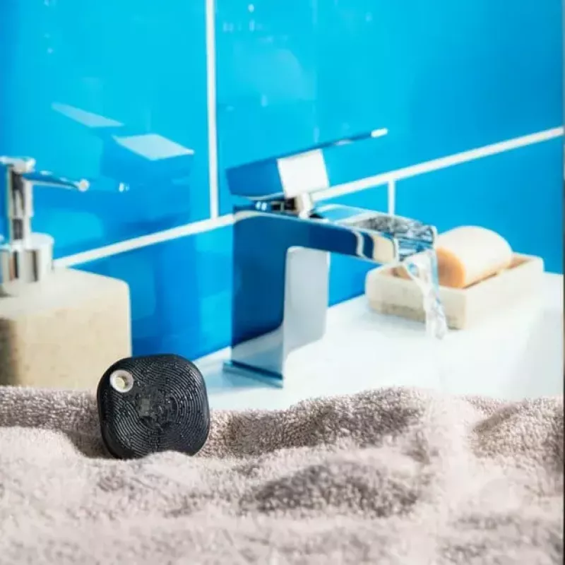 Išmanus mygtukas Shelly BLU Button Tough 1 juodas plastikinis 3V CR2032