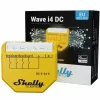 Belaidis Z-Wave valdiklis Shelly Qubino Wave i4 DC geltonas 5-24V