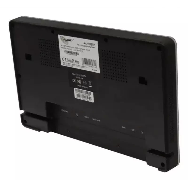ALLNET MT10RK3288A10POENFC 10 colių (25,4 cm) IPS 1280×800 Android 10 2GB RAM 16GB juodas posėdžių kambario ekranas