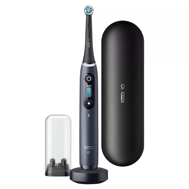 Oral-B iO elektrinis dantų šepetėlis suaugusiems sukantis juodas
