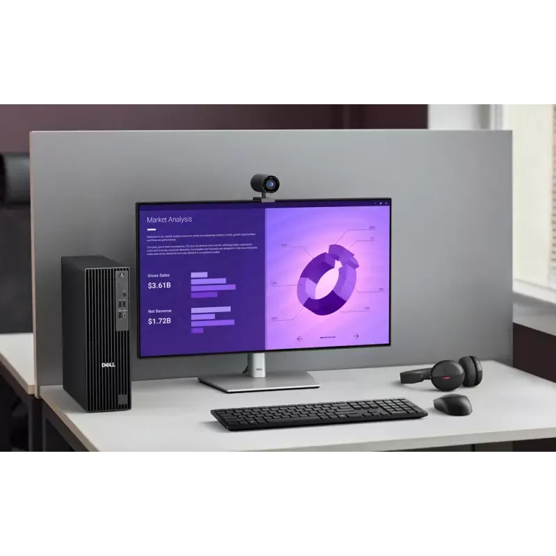 DELL Pro QBS1250 Plus Intel Core Ultra 5 235 16 GB DDR5-SDRAM 512 GB SSD Windows 11 Pro plonas stalinis kompiuteris juodas