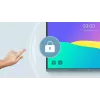 BenQ RE6504 interaktyvus ekranas 165,1 cm (65 colių) 450 cd/m² 4K Ultra HD juodas, pilkas su liečiamuoju ekranu ir integruotu procesoriumi Android