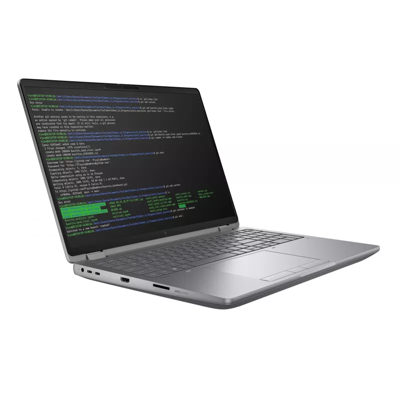 HP ZBook Fury G1i nešiojama darbo stotis su Intel Core Ultra 9 285HX, 40,6 cm (16 colių) 2.5K ekranu, 32 GB DDR5-SDRAM, Wi-Fi 7, Windows 11 Pro, AI kompiuteris