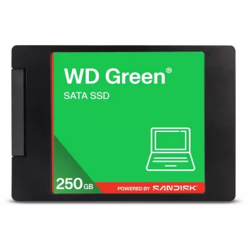 WESTERN DIGITAL SSD WD Green 250GB SATA 6Gb/s 2,5 colio/7mm korpuse