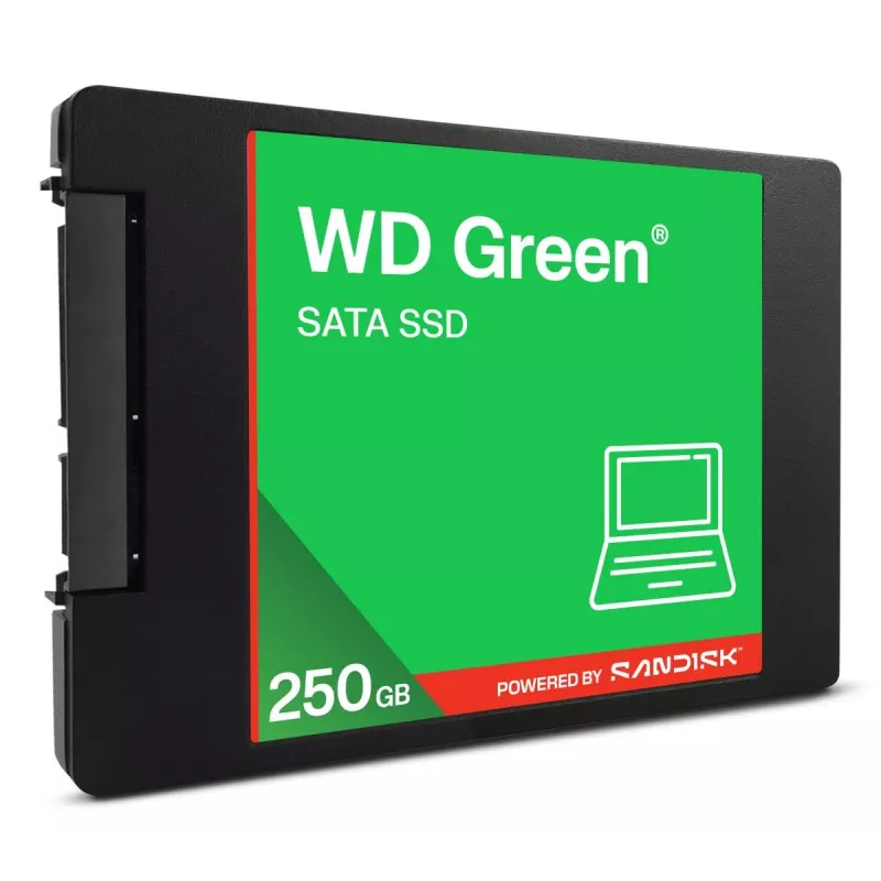 WESTERN DIGITAL SSD WD Green 250GB SATA 6Gb/s 2,5 colio/7mm korpuse
