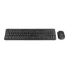 ASUS CW100 belaidė klaviatūra ir pelė, universalus RF belaidis ryšys + USB, juoda