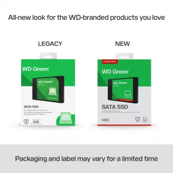 WESTERN DIGITAL SSD WD Green 500GB SATA 6Gb/s 2,5 colio/7mm korpuse