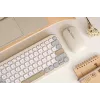 ASUS Marshmallow KW100 belaidė klaviatūra Bluetooth QWERTZ smėlio, pilka, balta