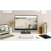 ASUS Marshmallow KW100 belaidė klaviatūra Bluetooth QWERTZ smėlio, pilka, balta