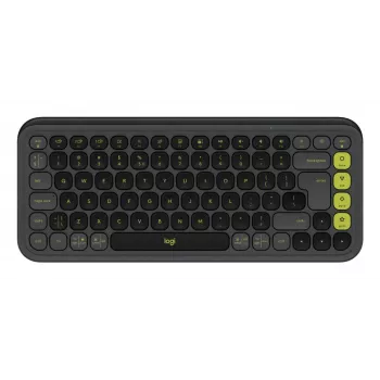 Logitech POP Icon Keys klaviatūra belaidė Bluetooth QWERTY US International Graphite Green