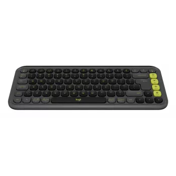 Logitech POP Icon Keys klaviatūra belaidė Bluetooth QWERTY US International Graphite Green