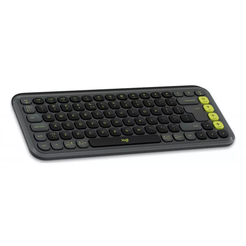 Logitech POP Icon Keys klaviatūra belaidė Bluetooth QWERTY US International Graphite Green