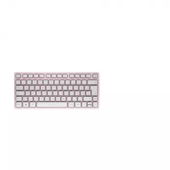 CHERRY KW 7100 MINI BT belaidė Bluetooth klaviatūra, QWERTZ, rausva