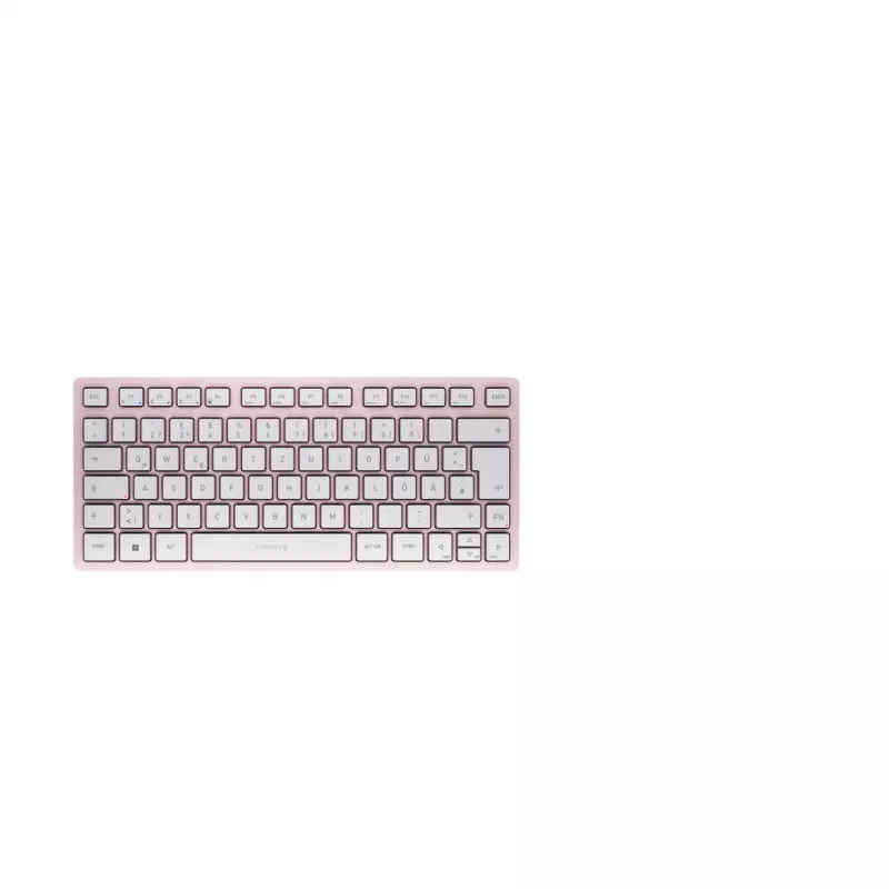 CHERRY KW 7100 MINI BT belaidė Bluetooth klaviatūra, QWERTZ, rausva