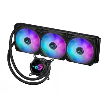 ASUS ROG Strix LC III 360 ARGB skysčio aušinimo rinkinys procesoriui, 12 cm, juodas