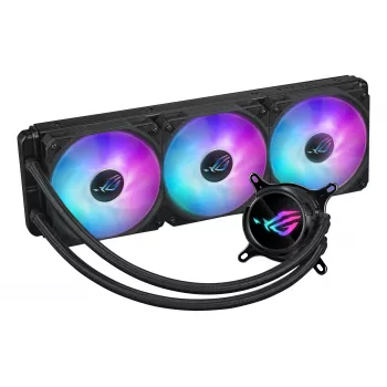 ASUS ROG Strix LC III 360 ARGB skysčio aušinimo rinkinys procesoriui, 12 cm, juodas
