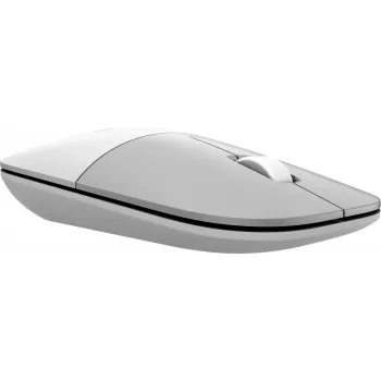 HP Z3700 keraminė balta belaidė pelė, ambidekstrinė, optinė, RF belaidė, 1200 DPI, sidabrinė, balta