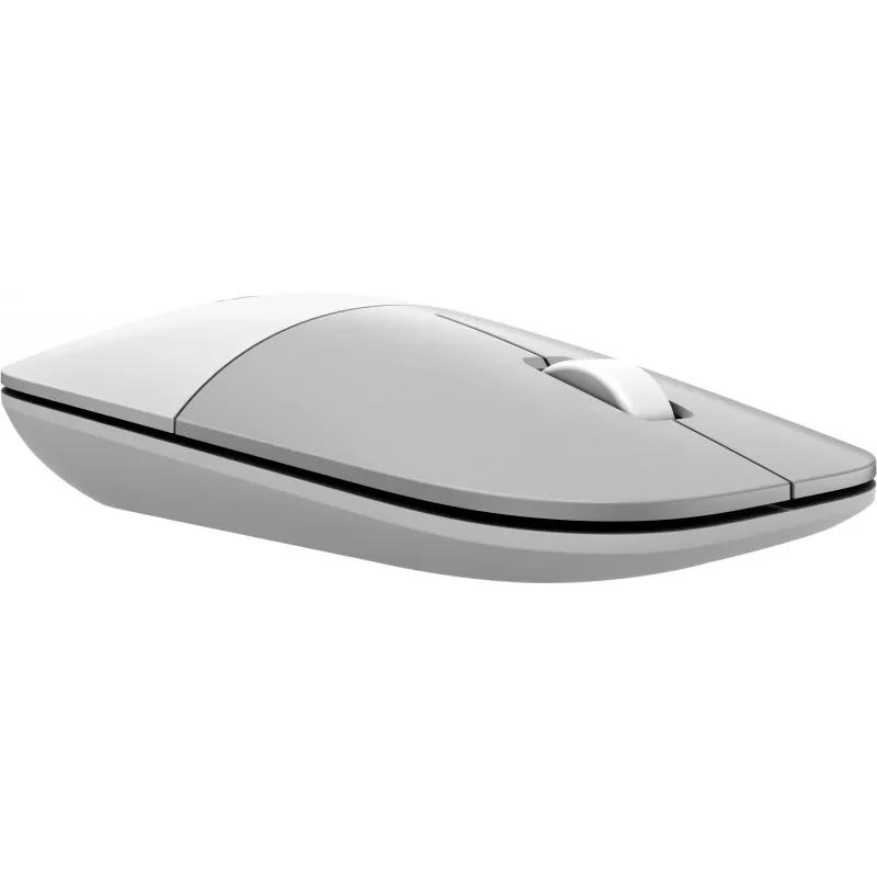 HP Z3700 keraminė balta belaidė pelė, ambidekstrinė, optinė, RF belaidė, 1200 DPI, sidabrinė, balta