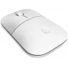 HP Z3700 keraminė balta belaidė pelė, ambidekstrinė, optinė, RF belaidė, 1200 DPI, sidabrinė, balta