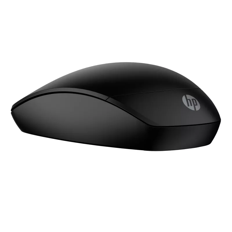 HP 230 Slim belaidė pelė, ambidekstrinė, optinė, RF belaidė, 1600 DPI, juoda
