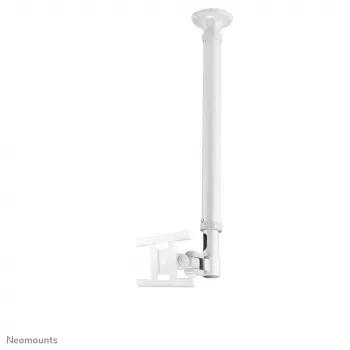 Neomounts FPMA-C100WHITE lubinis monitoriaus/TV laikiklis 10-30 colių - aukštis 79-129 cm