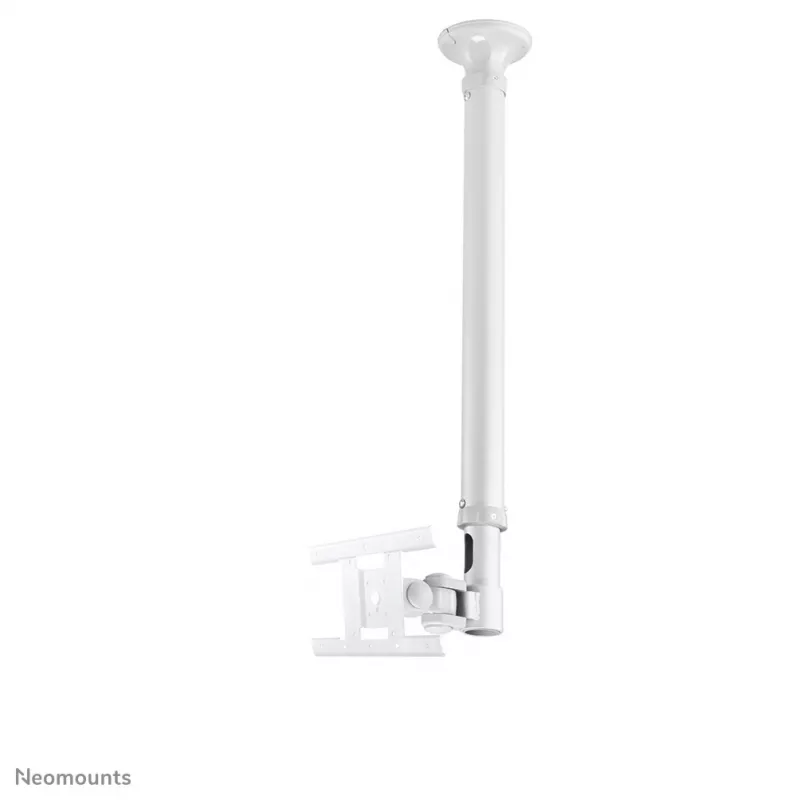 Neomounts FPMA-C100WHITE lubinis monitoriaus/TV laikiklis 10-30 colių - aukštis 79-129 cm