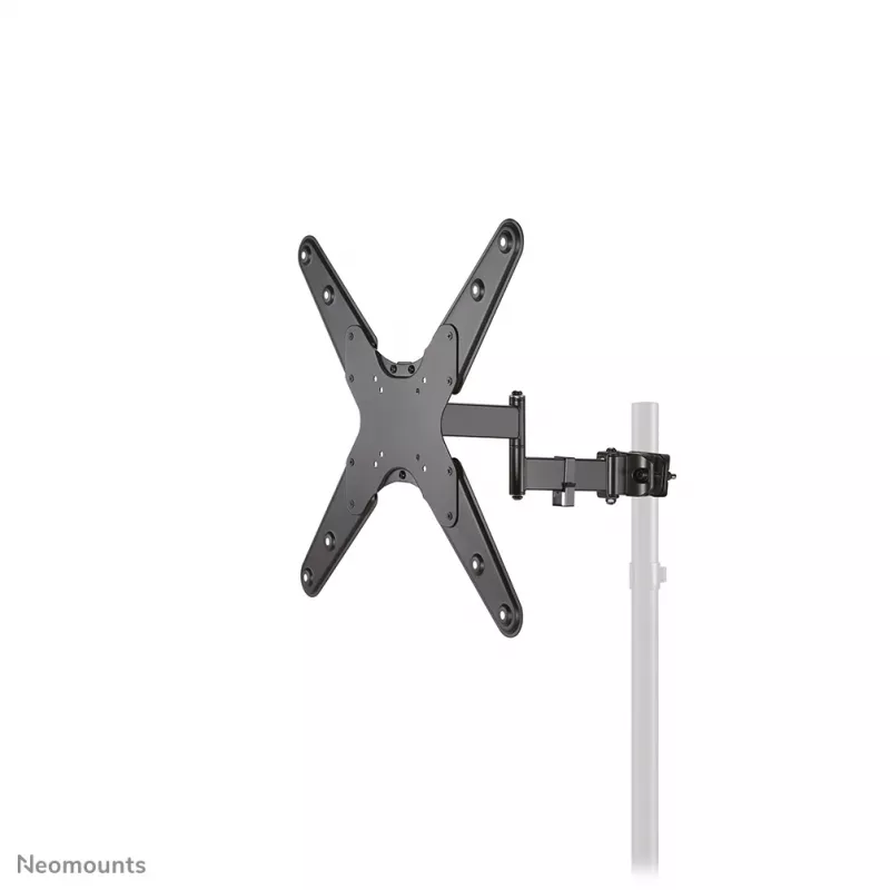 Neomounts FL40-450BL14 TV laikiklis ant stulpo 32-55 colių - diam. 28-50 mm - pilnas judesys