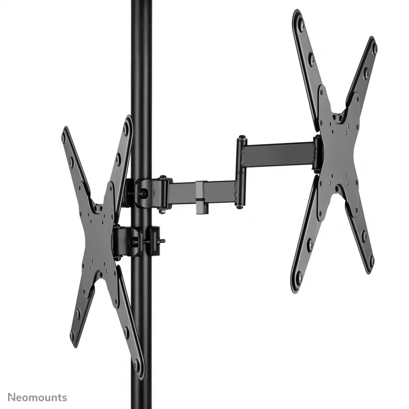 Neomounts FL40-450BL14 TV laikiklis ant stulpo 32-55 colių - diam. 28-50 mm - pilnas judesys