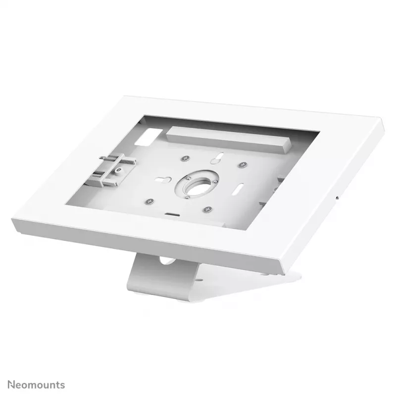 Neomounts DS15-630WH1 planšetinio kompiuterio stovas stalviršiui ir sienai 9,7-11 colių – su užraktu