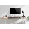 Neomounts DS70-450WH1 monitoriaus laikiklis 17-42 colių – dujinė spyruoklė – Topfix – 180° stabdis