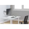 Neomounts DS70-450WH1 monitoriaus laikiklis 17-42 colių – dujinė spyruoklė – Topfix – 180° stabdis