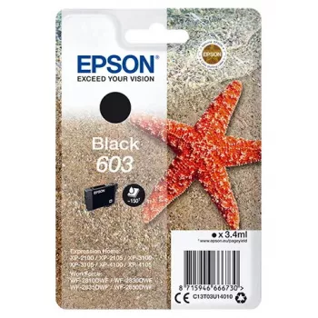 Epson C13T03U14020 kasetė su rašalu 1 vnt. Originali standartinė išeiga Juoda