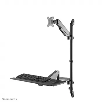 Sieninė reguliuojamo aukščio darbo stotis Neomounts WL90-325BL1, maks. 9 kg