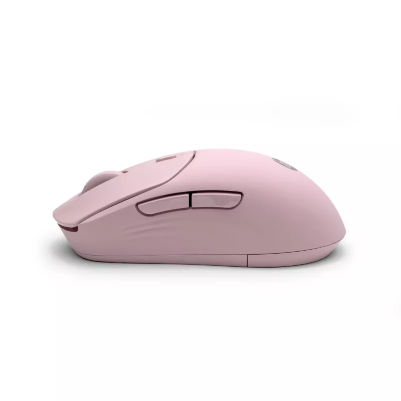 HP 400 Quiet Pink belaidė pelė, ambidekstrinė, RF belaidis + Bluetooth, 6000 DPI, rožinė