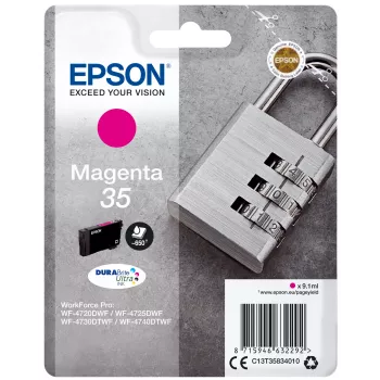 Epson DURABrite Ultra rašalo kasetė (magenta) 35, vienkartinė pakuotė