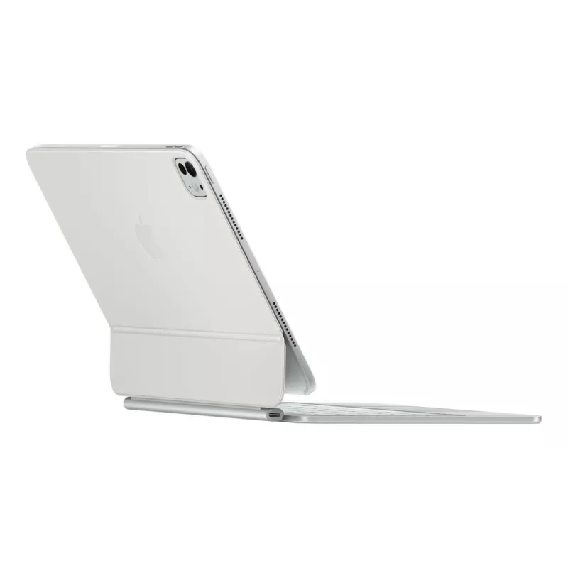 APPLE Magic Keyboard, skirta iPad Pro 11 colių (M4) – danų klaviatūros išdėstymas – balta