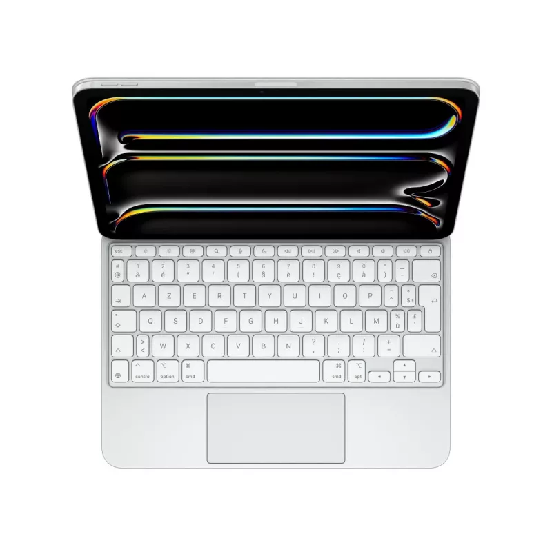 APPLE Magic Keyboard iPad Pro 11 colių (M5) – prancūziškas – baltas