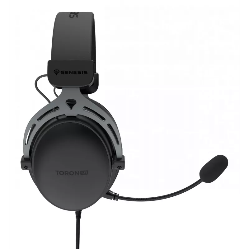 Laidinis žaidimų ausinių komplektas Genesis Toron 531 – uždaras, 50 mm, 32 Ω, 20–20000 Hz, 1 m kabelis