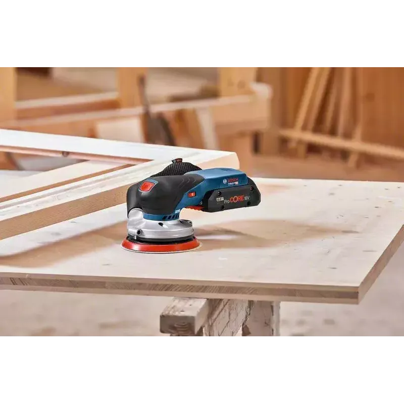 Bosch GEX 18V-125 PROFESSIONAL ekscentrinis šlifuoklis 10000 RPM 20000 OPM juoda, mėlyna, pilka