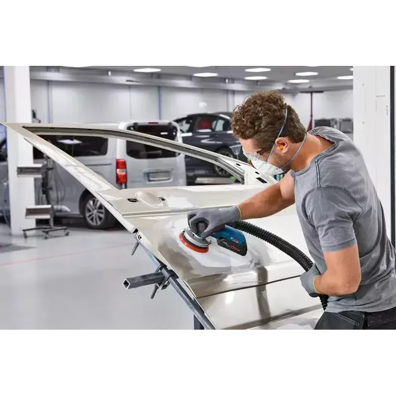 Bosch GEX 18V-125 PROFESSIONAL ekscentrinis šlifuoklis 10000 RPM 20000 OPM juoda, mėlyna, pilka